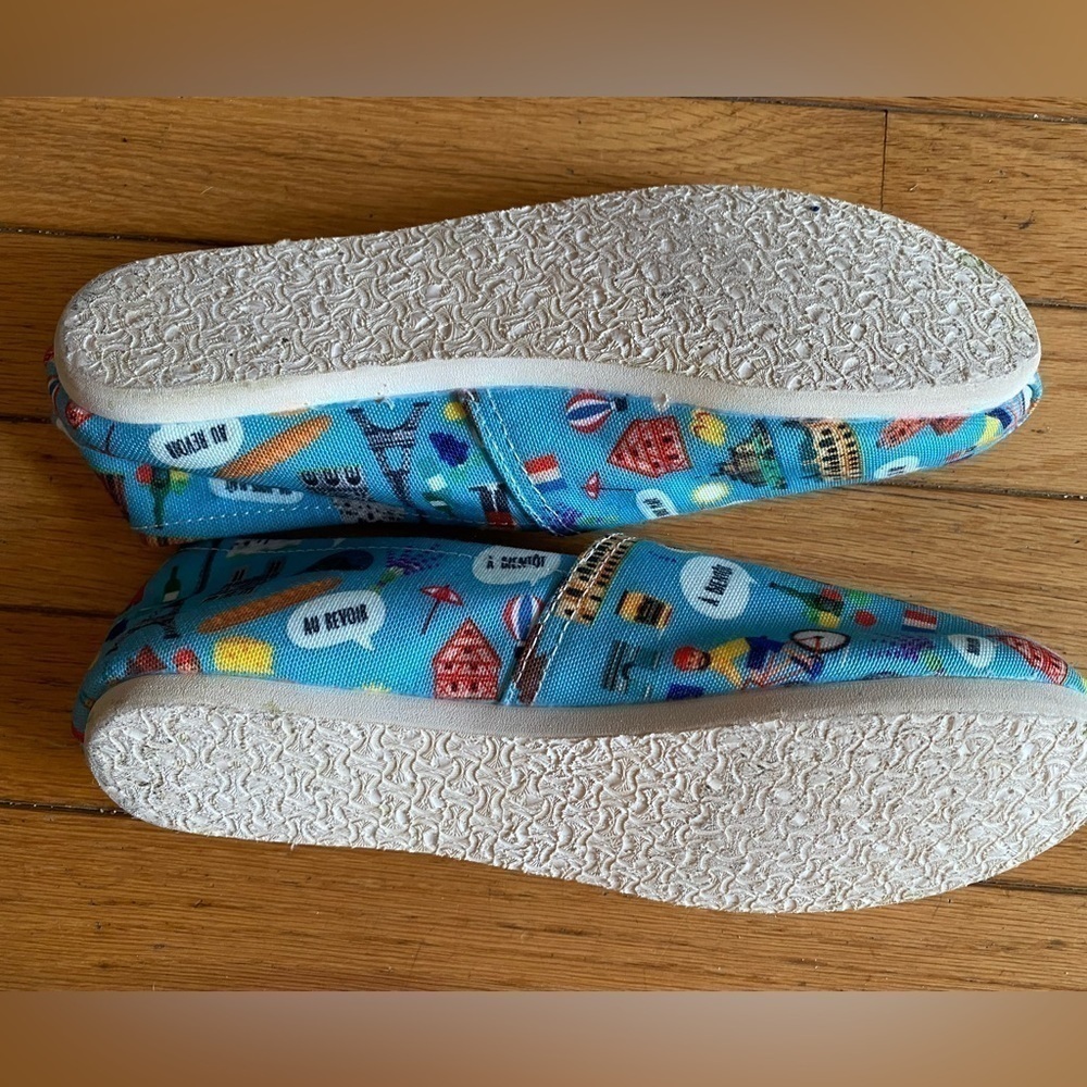 🌷🌷3/$15 Français Graphic Canvas Flat 8 - Picture 4 of 6